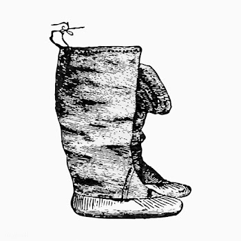 Pair of Eskimo boots | Free stock vector - 573371