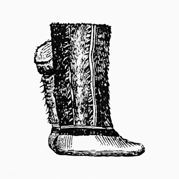 Pair of Eskimo boots | Free stock vector - 573431