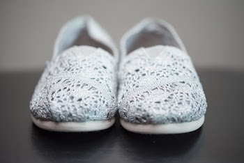 Pair of Grey Slip-on Sneakers