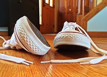 Pair of White Sneakers