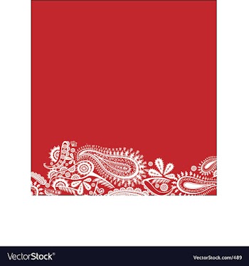 Paisley background vector image