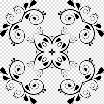 Paisley Line art Pattern, paisley transparent background PNG clipart