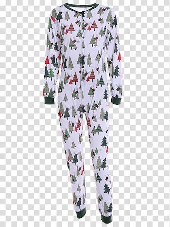 Pajamas Sleeve, christmas tree watercolor transparent background PNG clipart