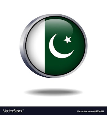 pakistan flag button