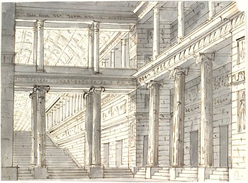 Palace interior with columns and | Free Photo - rawpixel