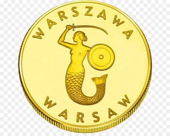 Palace of Culture and Science Coin Medal Gold Czorsztyn - wawa frame 
