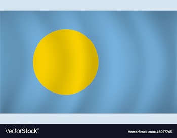 palau flag background