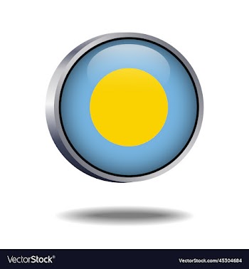 palau flag button