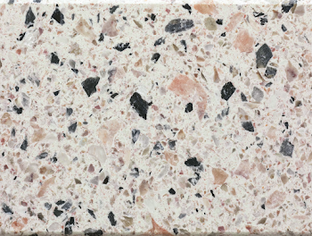 Pale Gray Terrazzo Concrete Texture