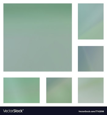 Pale green abstract background set vector image