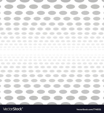 Pale seamless 3d circle background vector image