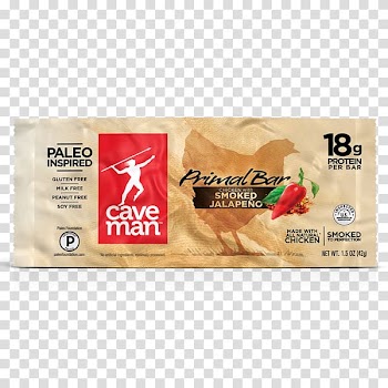 Paleolithic diet Protein bar Jerky Food, smoked meat transparent background PNG clipart