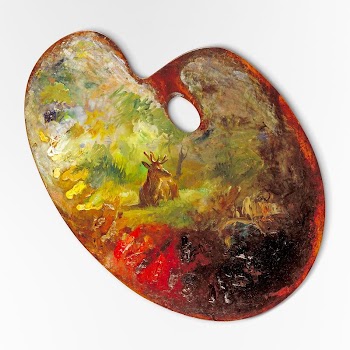 Palette (19th century) painting by Rosa | Free Photo - rawpixel