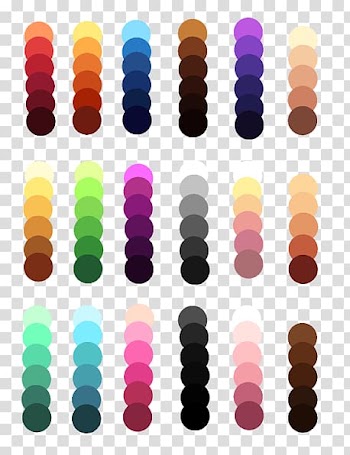 Palette Color scheme Drawing Anime, Anime transparent background PNG clipart