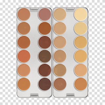 Palette Kryolan Nederland Color scheme Cosmetics, lipstick watercolor transparent background PNG clipart