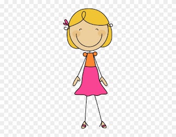 *✿**✿*palitos*✿**✿* - Blonde Stick Figure Girl