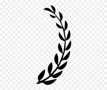 Palm Leaves Black And White Palm Leaf Png - Awards Leafs