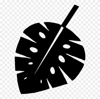 Palm Leaves Clip Art Black And White - White Palm Leaf Clip Art