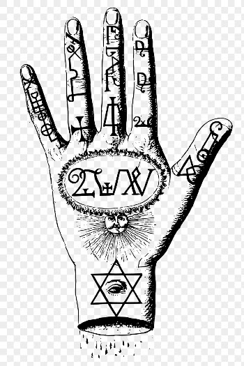 Palm reading png sticker, horoscope | Free PNG - rawpixel