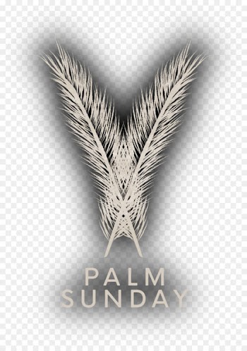 Palm Sunday, Easter, Holy Week, Logo, Text PNG