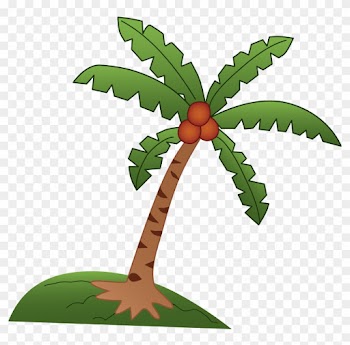 Palm Tree And Sun Clipart Palm Tree And Surfboard Clipart - Unisex Palm Tree Sandwich Baseball Cap