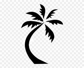 Palm Tree Clip Art At Clker - Palm Tree Clip Art Png