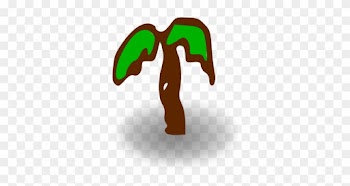 Palm Tree Clip Art Download - Rpg Map Symbols: Palm Tree