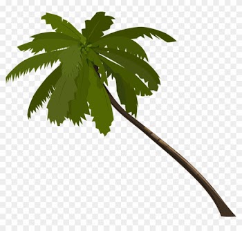 Palm Tree Clipart Brown - Jungle Trees Clip Art