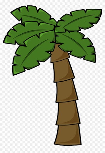 Palm Tree Clipart Simple - Jungle Tree Clip Art