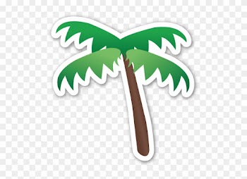 Palm Tree Emoji Sticker