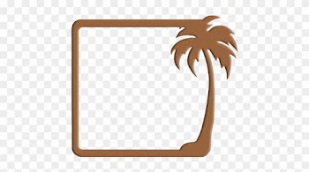 Palm Tree Frame Transparent