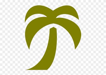 Palm Tree Icon Blue