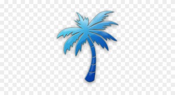 Palm Tree Legacy Icon Tags Icons Etc - Blue Palm Tree Logo
