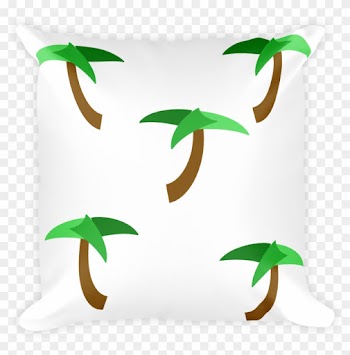 Palm Tree Print Throw Pillow - Palm Tree For Print