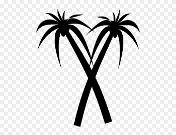 Palm Trees Outlines Png Clipart (#338) - PinClipart