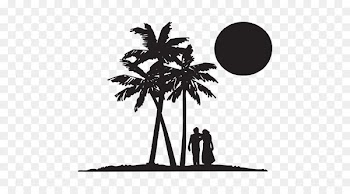 Palm trees Silhouette Portable Network Graphics Clip art Image - silhouette 