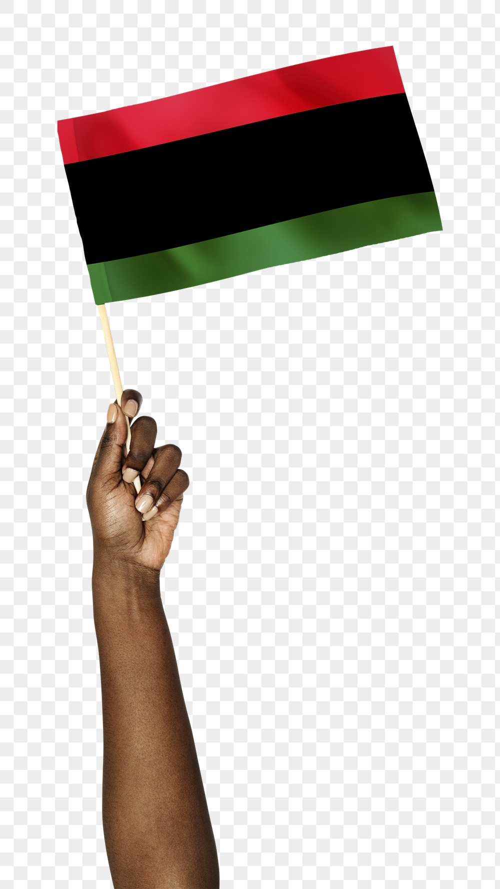 Pan African flag png in black | Free PNG - rawpixel