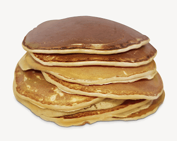 Pancakes breakfast food isolated image | Free Photo - rawpixel