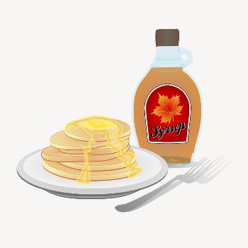 Pancakes sticker, breakfast food illustration | Free PSD - rawpixel