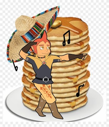 Pancakes Sticker - Fast Food