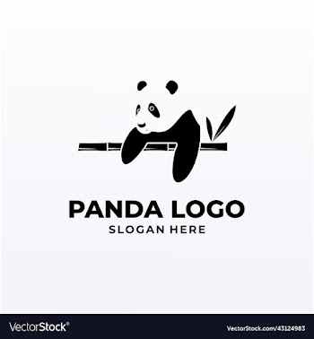 panda logo design