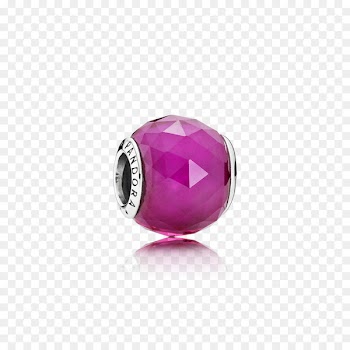 Pandora Charm bracelet Facet Ruby - ruby 