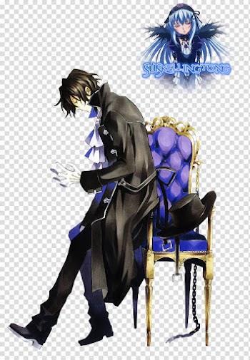 Pandora Hearts Render , male anime character illustration transparent background PNG clipart
