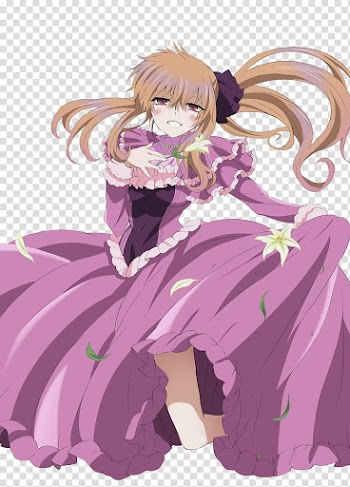 Pandora hearts , women's purple dress transparent background PNG clipart