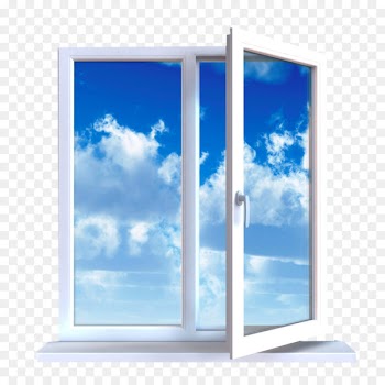 Paned window Insulated glazing Window film - Blue sky and white clouds 