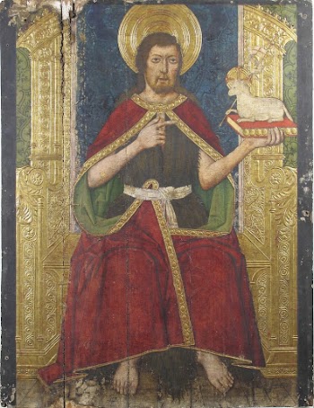 Panel with Saint John the Baptist | Free Photo - rawpixel