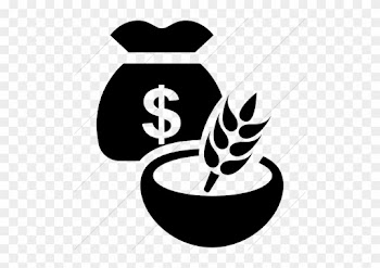 Panels Clipart Socio Economic - Food Money Icon