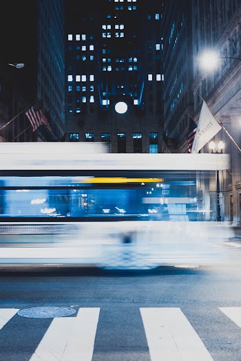 Panning Photography Of Bus