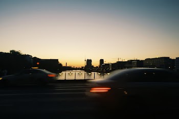 Panning Photography of Car Passing by