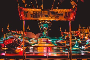 Panning Photography of Carousel